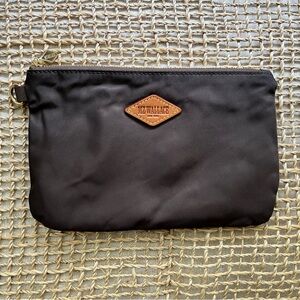 MZ Wallace Bedford Nylon Zippered Pouch with D-ring to attach to key fob